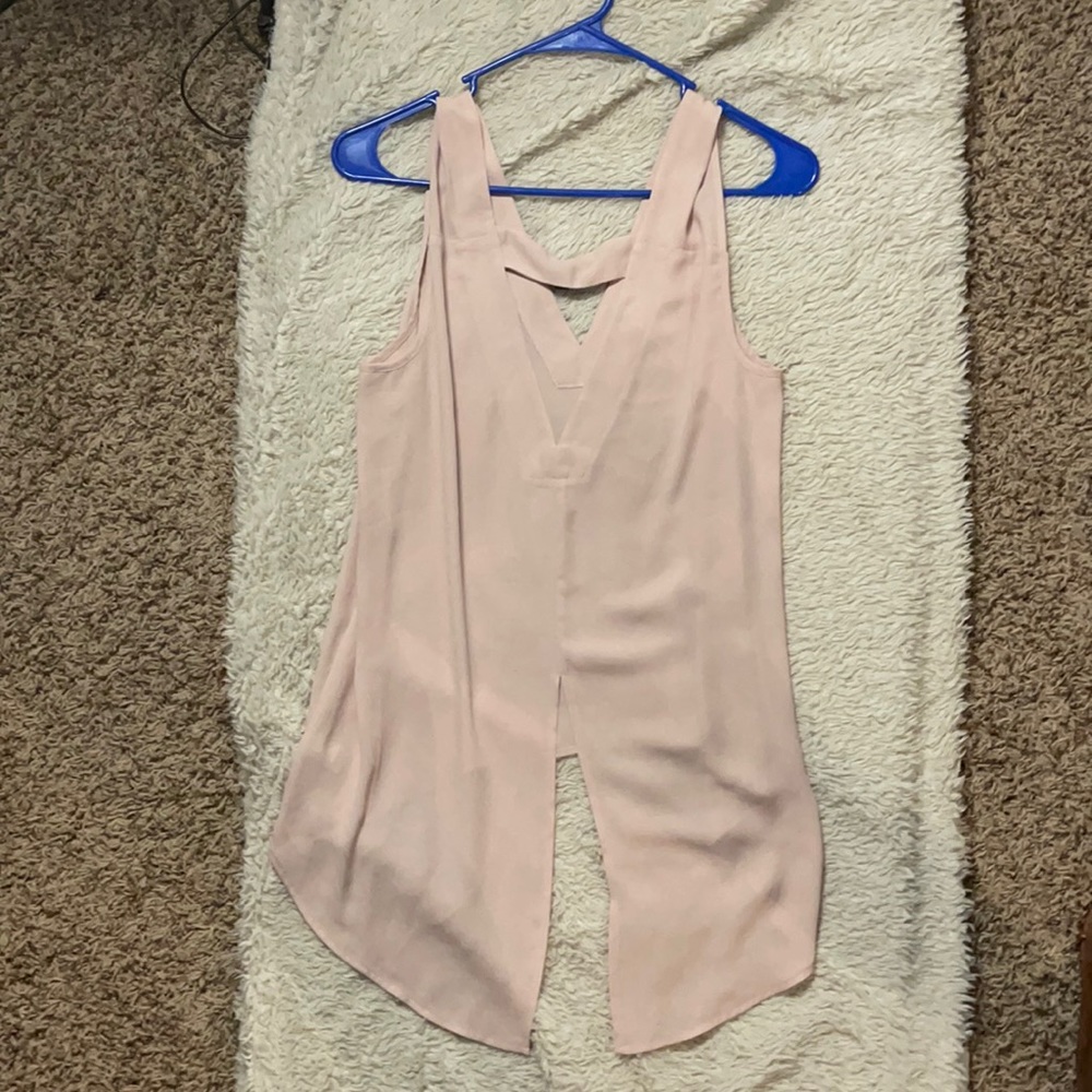 Blush. Lightweight express blouse